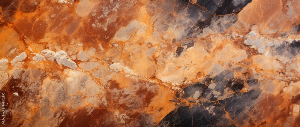 Orange Marble Texture Orange Marble Texture