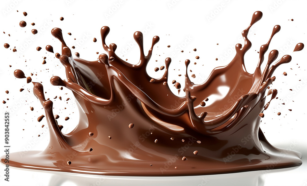 Chocolate Splash Elegance Chocolate Splash Elegance