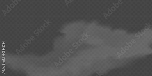 Smoking, smog swirl and isolated with smoker art from cigarette or pollution with graphic space for incense creativity 