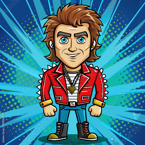 rock punk rock'n'roll musician art