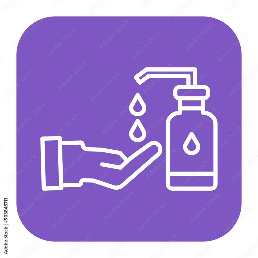 Liquid Soap Icon Liquid Soap Icon