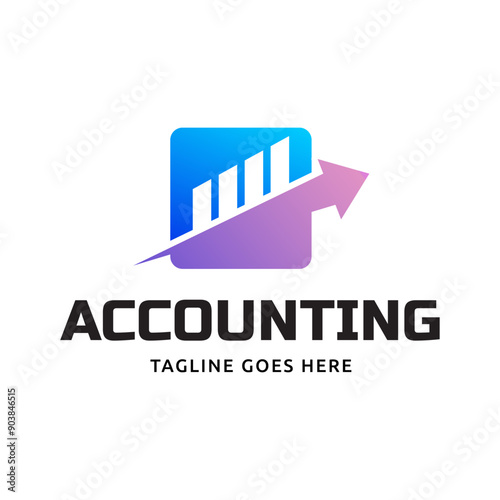 Fundraising Financial And Accounting vector Logo Design