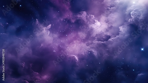 Fototapeta Naklejka Na Ścianę i Meble -  cosmos purple space
