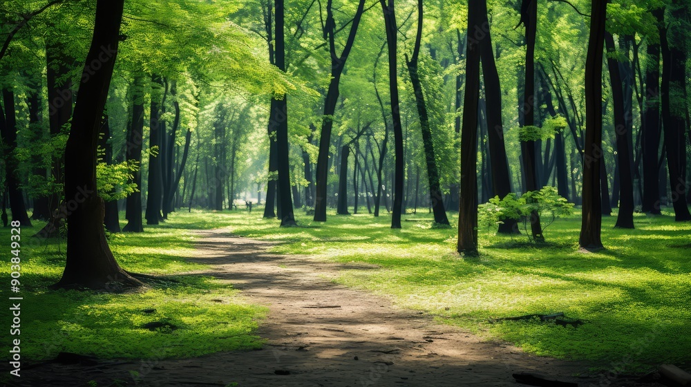 Fototapeta premium nature green color