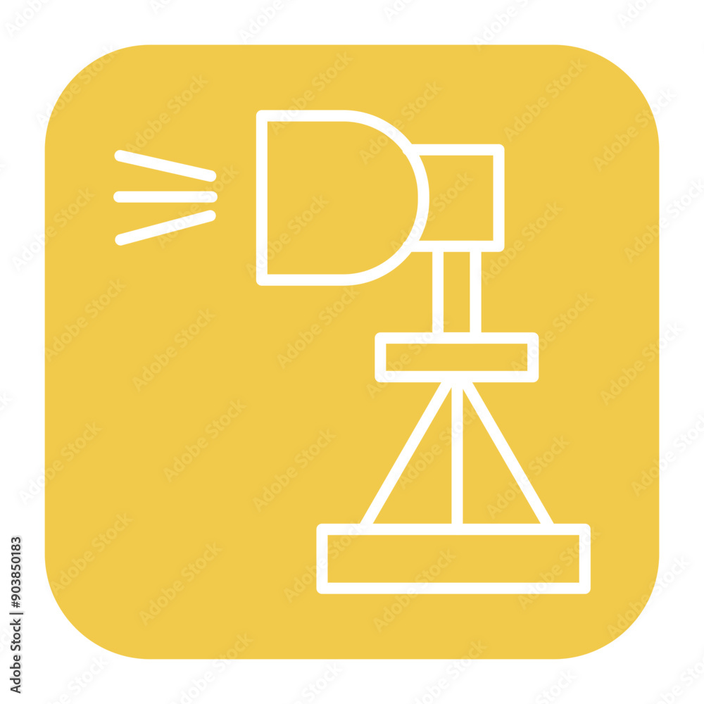 Studio Lighting Icon Studio Lighting Icon