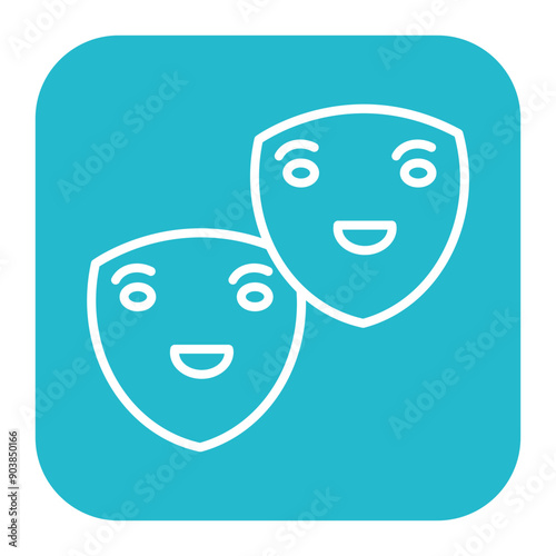 Theatre Mask Icon
