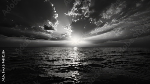 Fototapeta Naklejka Na Ścianę i Meble -  en black white and gold