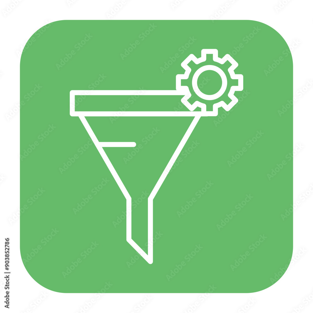 Obraz premium Funnel Icon
