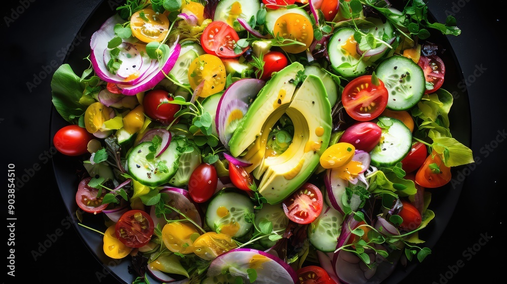 Fototapeta premium avocado spring food