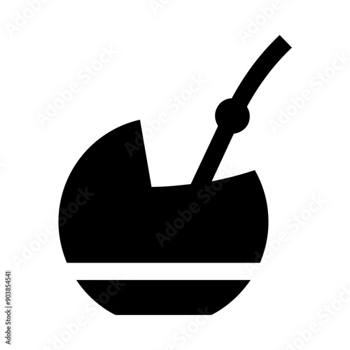 Yerba Mate Gourd Calabash Solid Icon