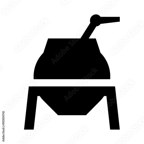 Yerba Mate Gourd Calabash Solid Icon