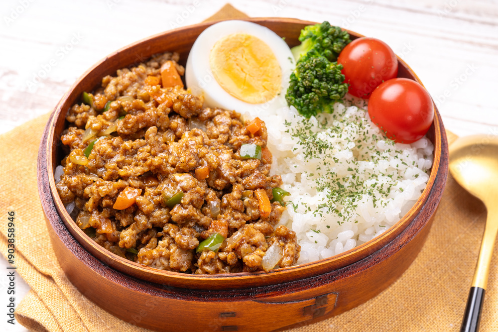 ドライカレー弁当 ドライカレー弁当