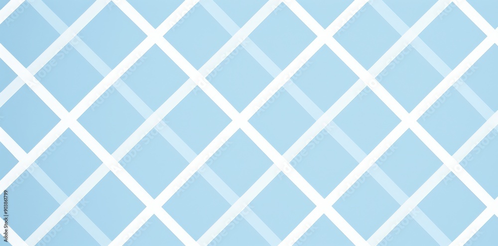 Abstract Geometric Pattern in Light Blue and White Abstract Geometric Pattern in Light Blue and White