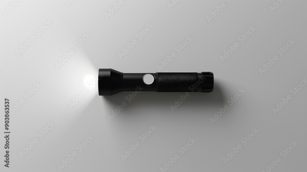 Flashlight icon in flat style. Electric lamp vector illustration on isolated background. Pocket lantern sign business concept. Flashlight icon in flat style. Electric lamp vector illustration on isolated background. Pocket lantern sign business concept.