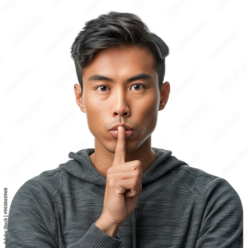 A man with a hoodie on and his hand on his face A man with a hoodie on and his hand on his face