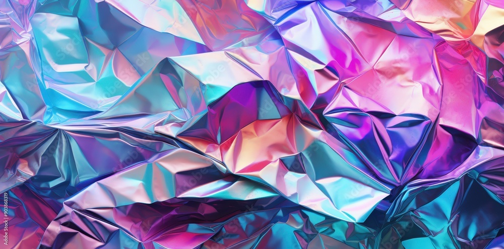 Obraz premium Abstract Holographic Background