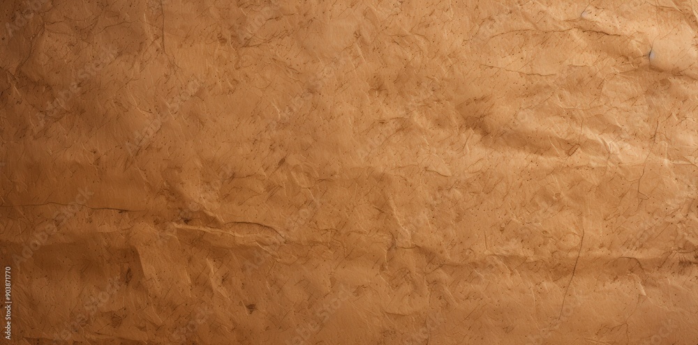Abstract Texture of Crumpled Brown Paper Abstract Texture of Crumpled Brown Paper