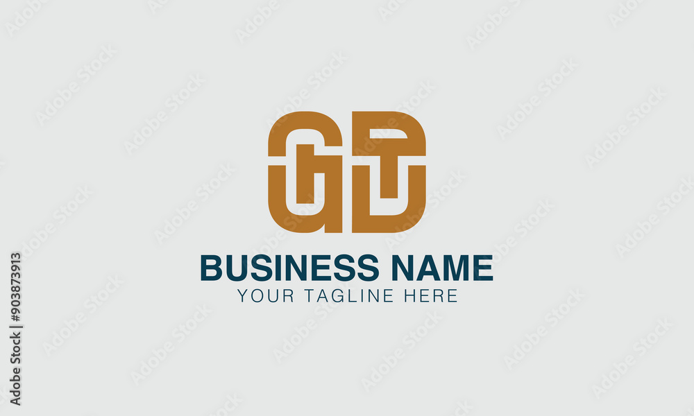 Fototapeta premium GD G gd initial logo | initial based abstract modern minimal creative logo, vector template image. luxury logotype logo, real estate homie logo. typography logo. initials logo