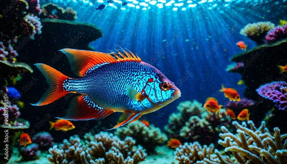 Fototapeta premium Underwater scenery