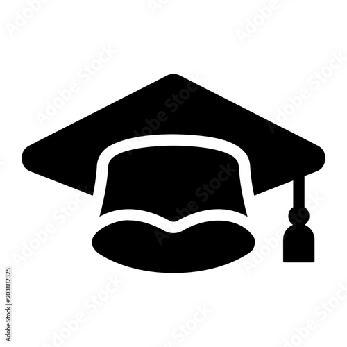 graduation cap Solid icon