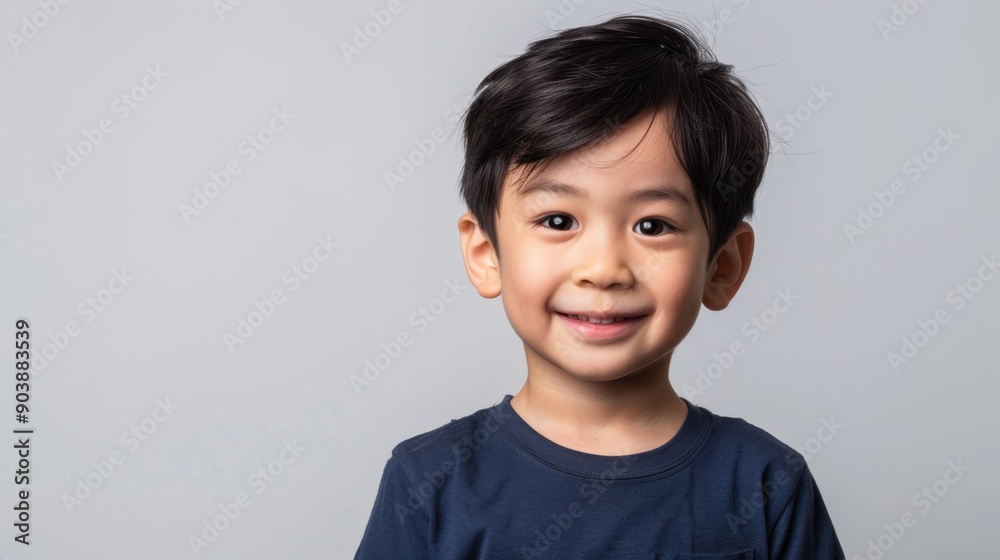 The Smiling Young Boy. The Smiling Young Boy.