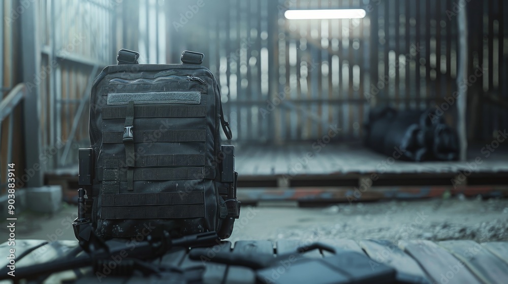 Defender's Arsenal Tactical Vest and Range Bag for Law Enforcement at Shooting Range Defender's Arsenal Tactical Vest and Range Bag for Law Enforcement at Shooting Range