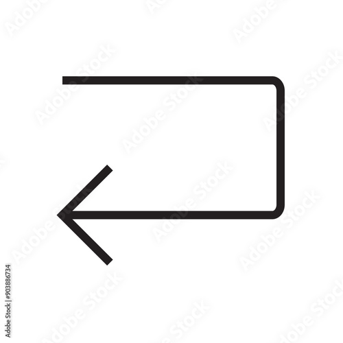 minimal line arrow