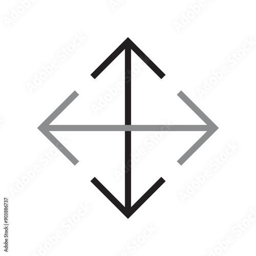 minimal line arrow