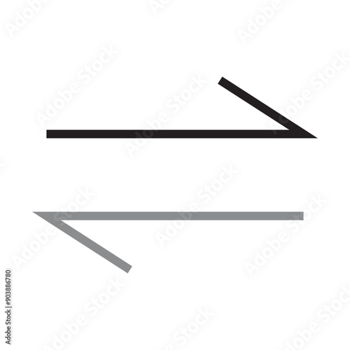 minimal line arrow