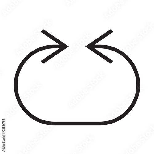 minimal line arrow