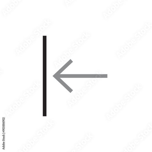 minimal line arrow