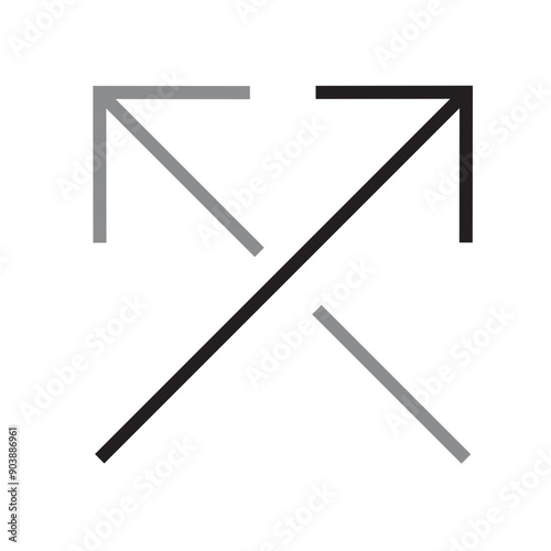 minimal line arrow