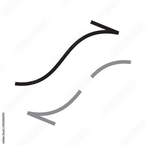 minimal line arrow