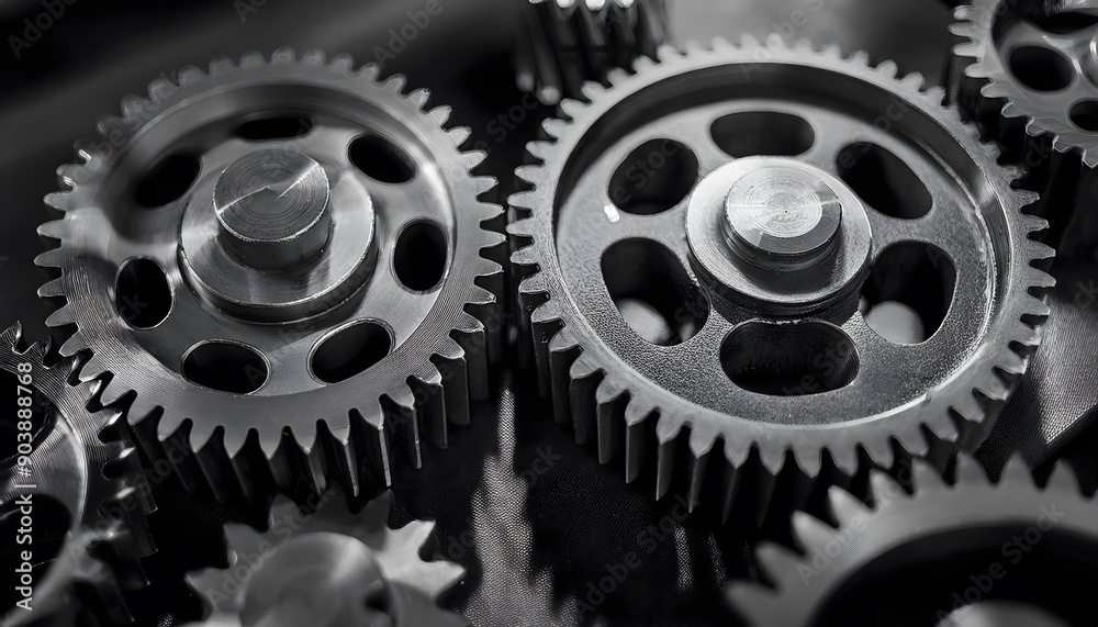 Close up of gears Close up of gears