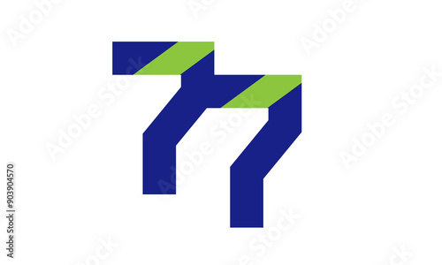 77 Blue Green Number Logo Geometry Simple Nature Free Download 77 Blue Green Number Logo Geometry Simple Nature - GFXLoad