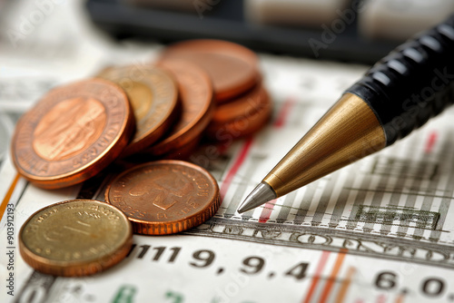 Financial management concept