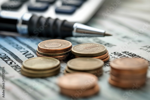 Financial management concept