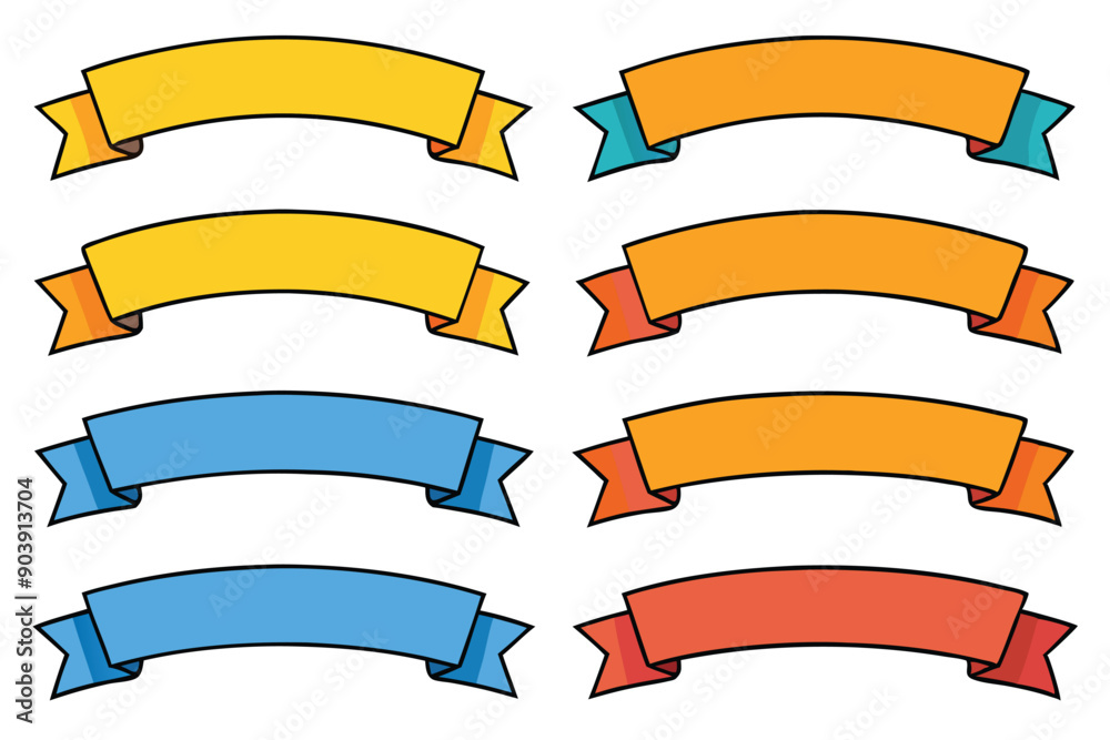 Set ribbon vector design on transparent background. Can be used for gift wrapping, packaging, greeting cards, and other design projects. Set ribbon vector design on transparent background. Can be used for gift wrapping, packaging, greeting cards, and other design projects.