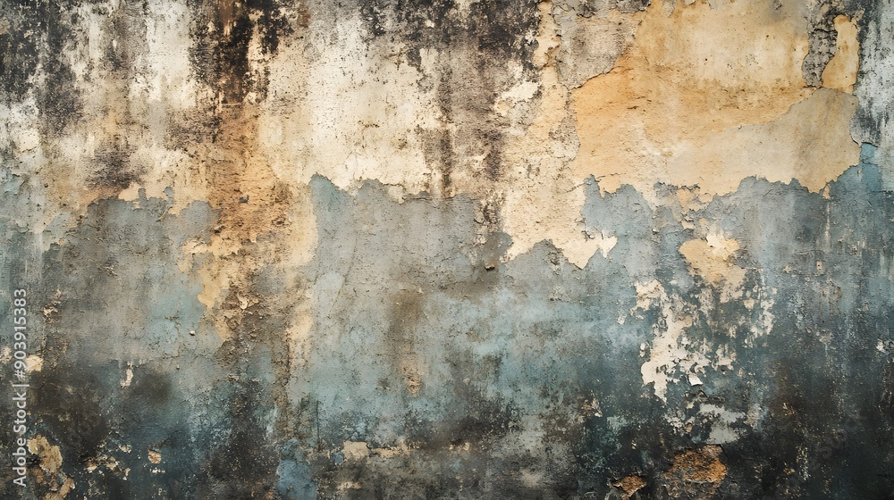 Weathered Grunge Wall. Urban Decay concept Weathered Grunge Wall. Urban Decay concept