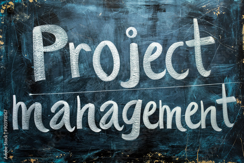 Project management text wri...