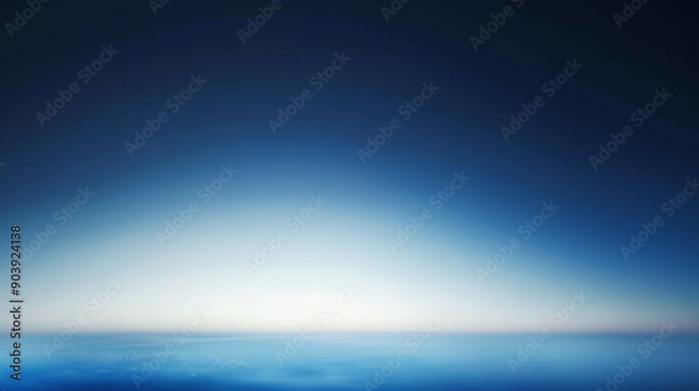 Blue Sky Over Clouds. Blue Sky Over Clouds.