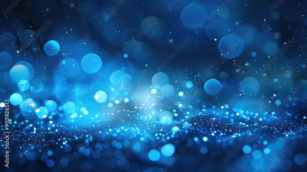 Background with blue lights Background with blue lights