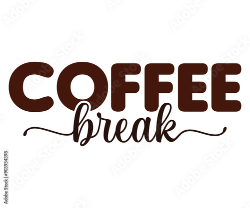 Coffee Break Svg,Coffee Retro,America Coffee Svg,Retro T-shirt,Says Svg,Christian Svg,Funny Svg,Cut File,Silhouette