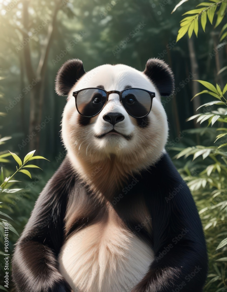 Obraz premium Cool Animals with Sunglasses