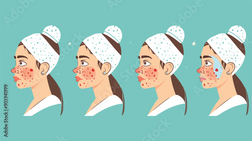 Skin Problems Solution: Home Skincare Treatment Process