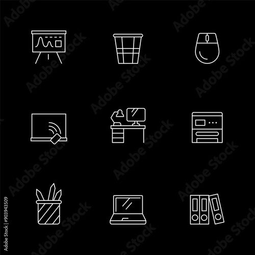 Set line icons of workspace