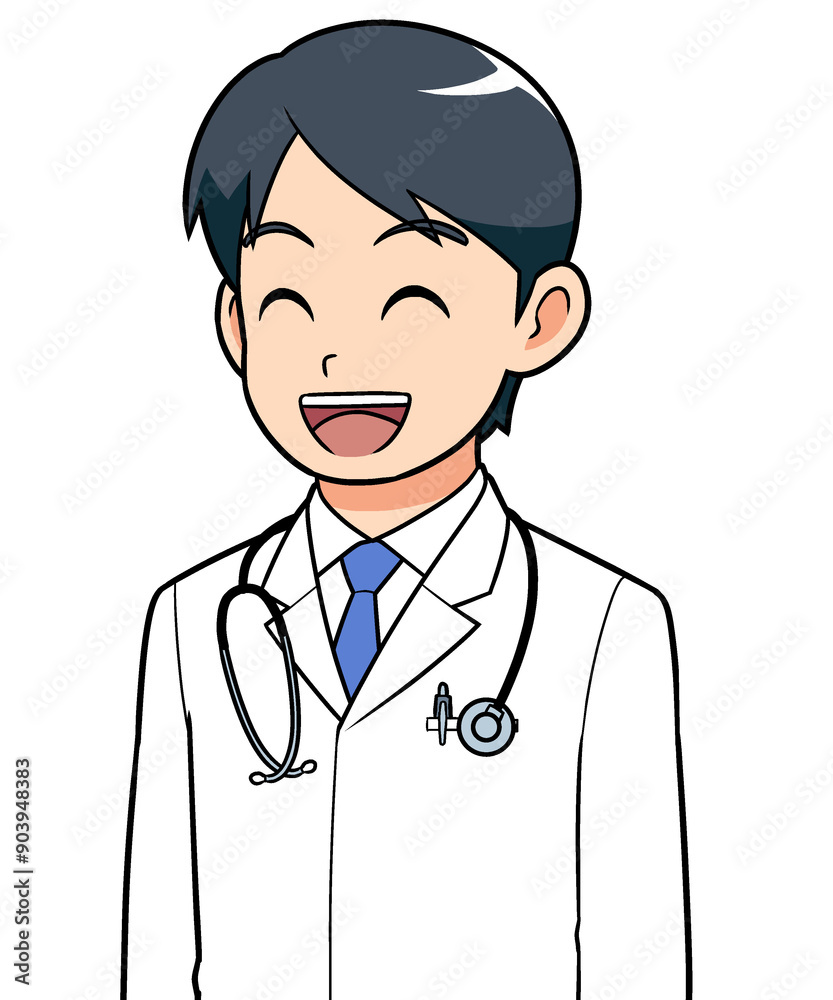 男性医師 笑顔 男性医師 笑顔