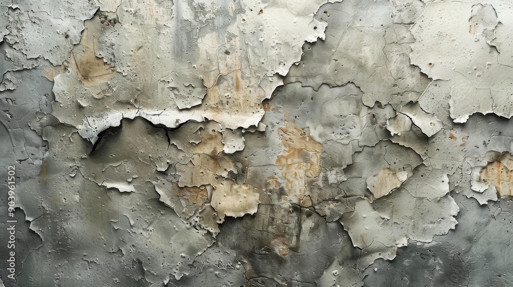 Deteriorating Metal Wall, Rusty Texture, Age-Damaged Surface Deteriorating Metal Wall, Rusty Texture, Age-Damaged Surface
