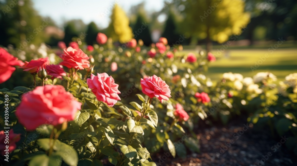 roses in the park roses in the park