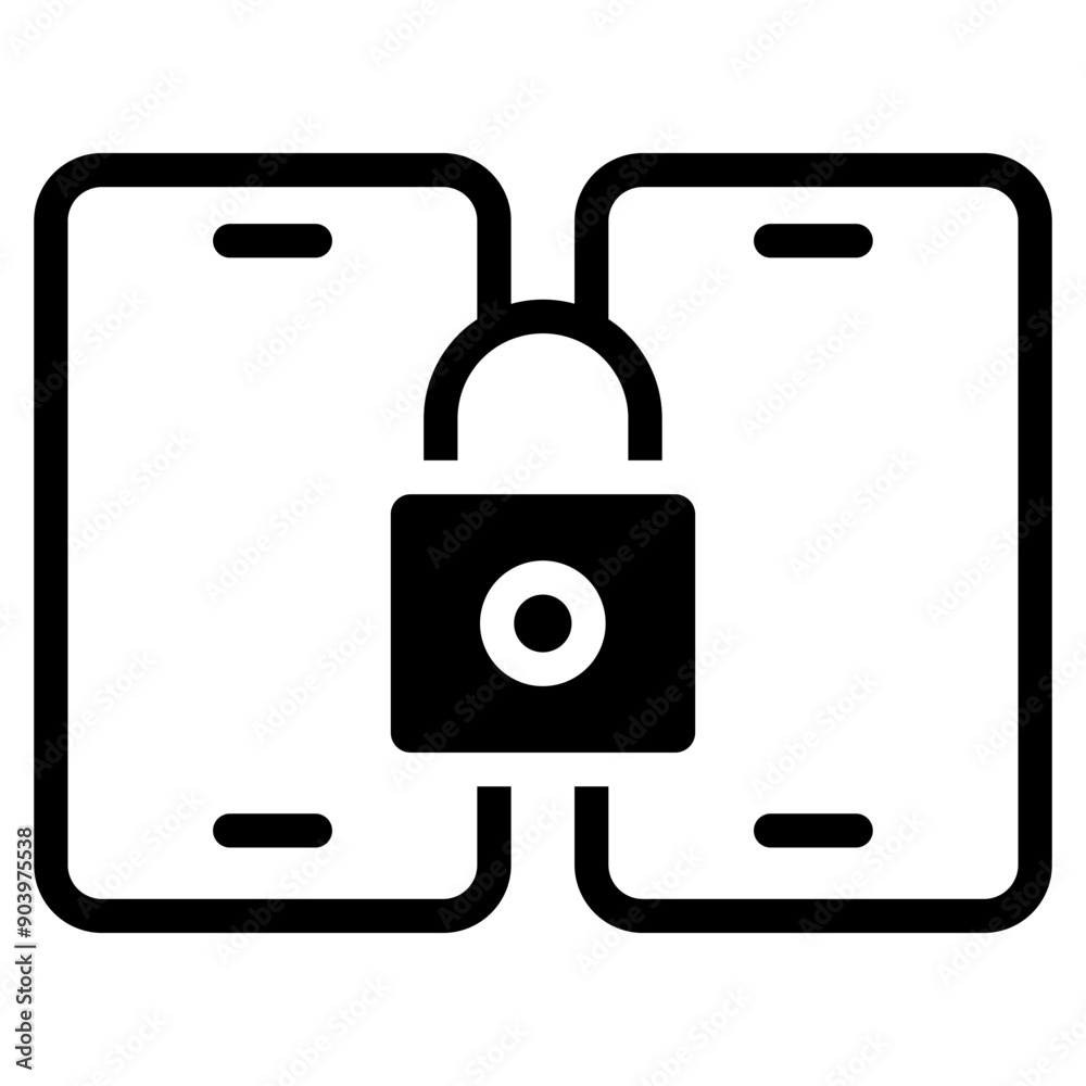 Mobile security icon